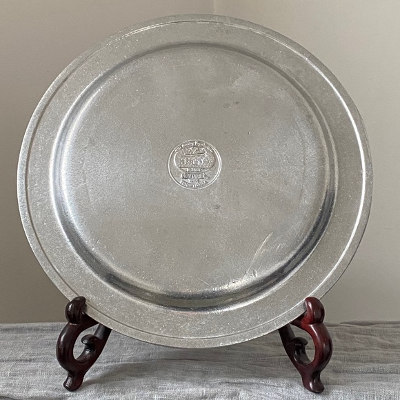 Pewtarex Trophy Plate Dish I Tennis Rim - Picture 2 of 14